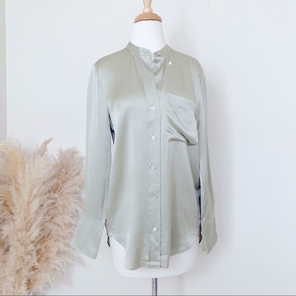 NWT Zara 100% silk top